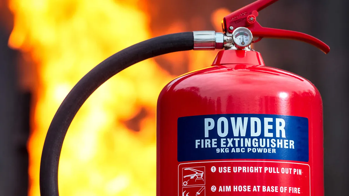 ABC Dry Powder Fire Extinguisher