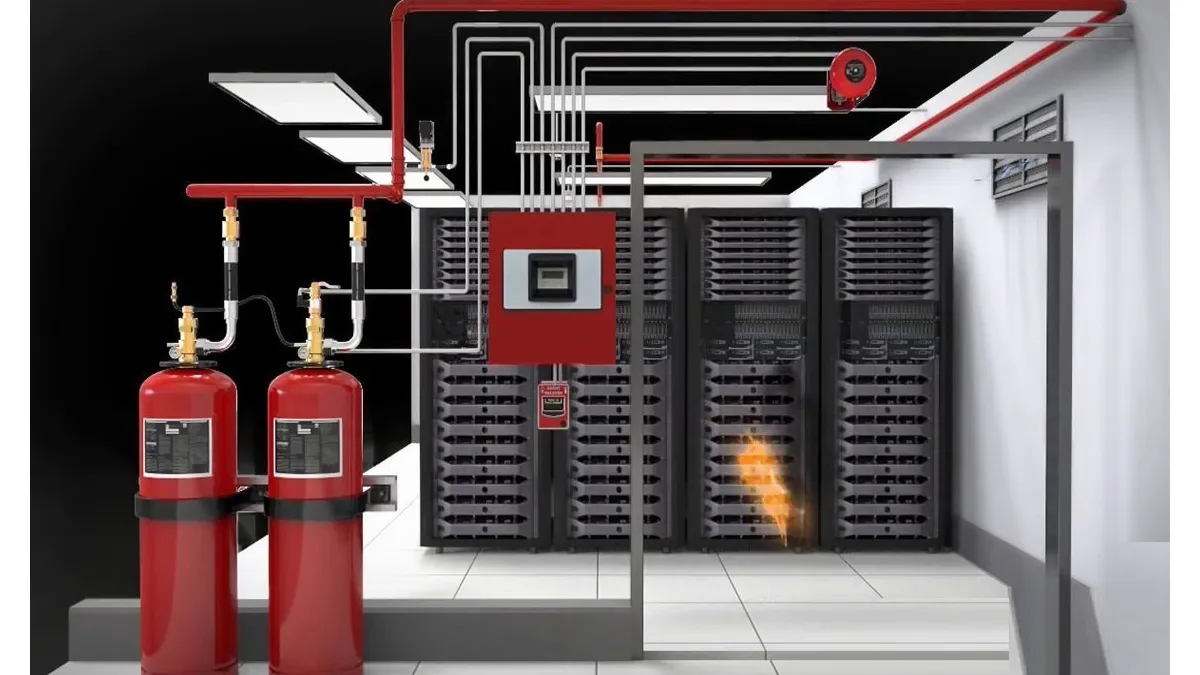 CO2 Type Extinguisher & Suppression System